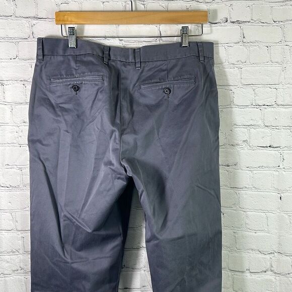 Bonobos Weekday Warrior Dress Pants Friday Gray Straight Fit size 34/36 LOOK - Picture 4 of 12
